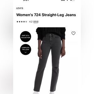 Levi’s 724 Straight Jeans